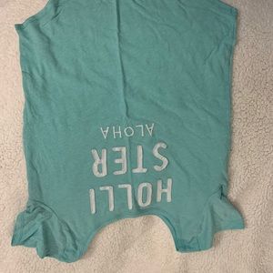 Turquoise t shirt